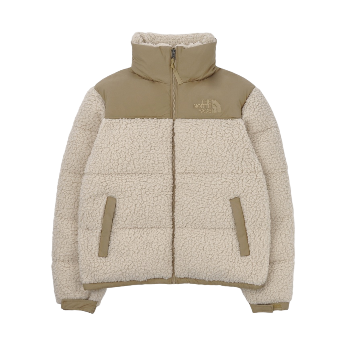 노스페이스 쉐르파 눕시 자켓 베이지