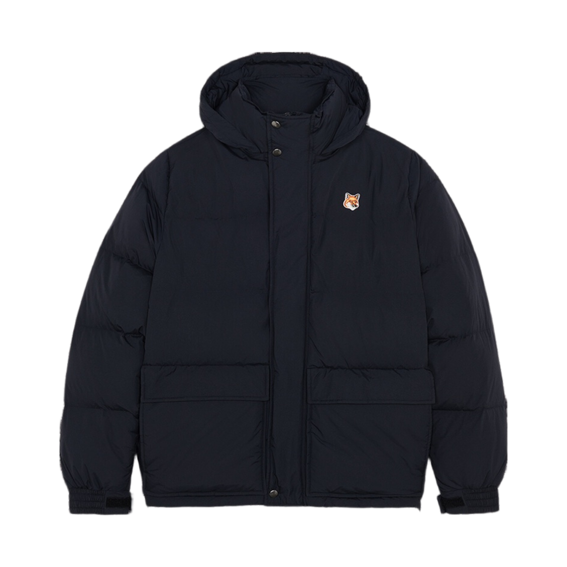 JM02213WQ0044-P498 Maison Kitsune Classic Puffer Jacket Dark Navy