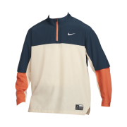 Nike Golf Club Dri-Fit Half Zip Jacket Sand Drift Armory Navy - Asia