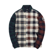 Kith Multi Plaid Murray Shirt Jacket Saddle