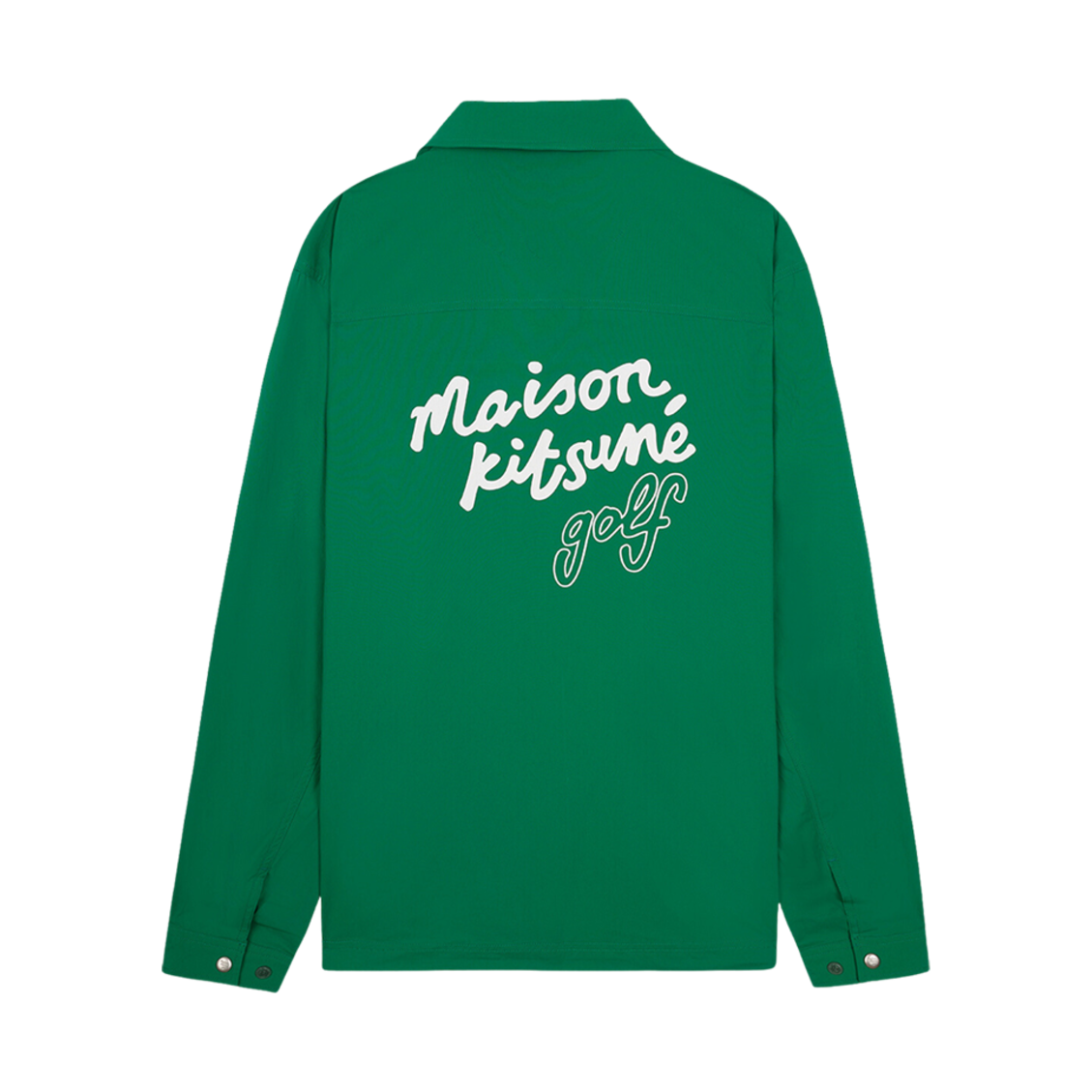 메종 키츠네 폭스 헤드 코치 자켓 다크 그린(Maison Kitsune Fox Head Coach Jacket Dark Green) - 2