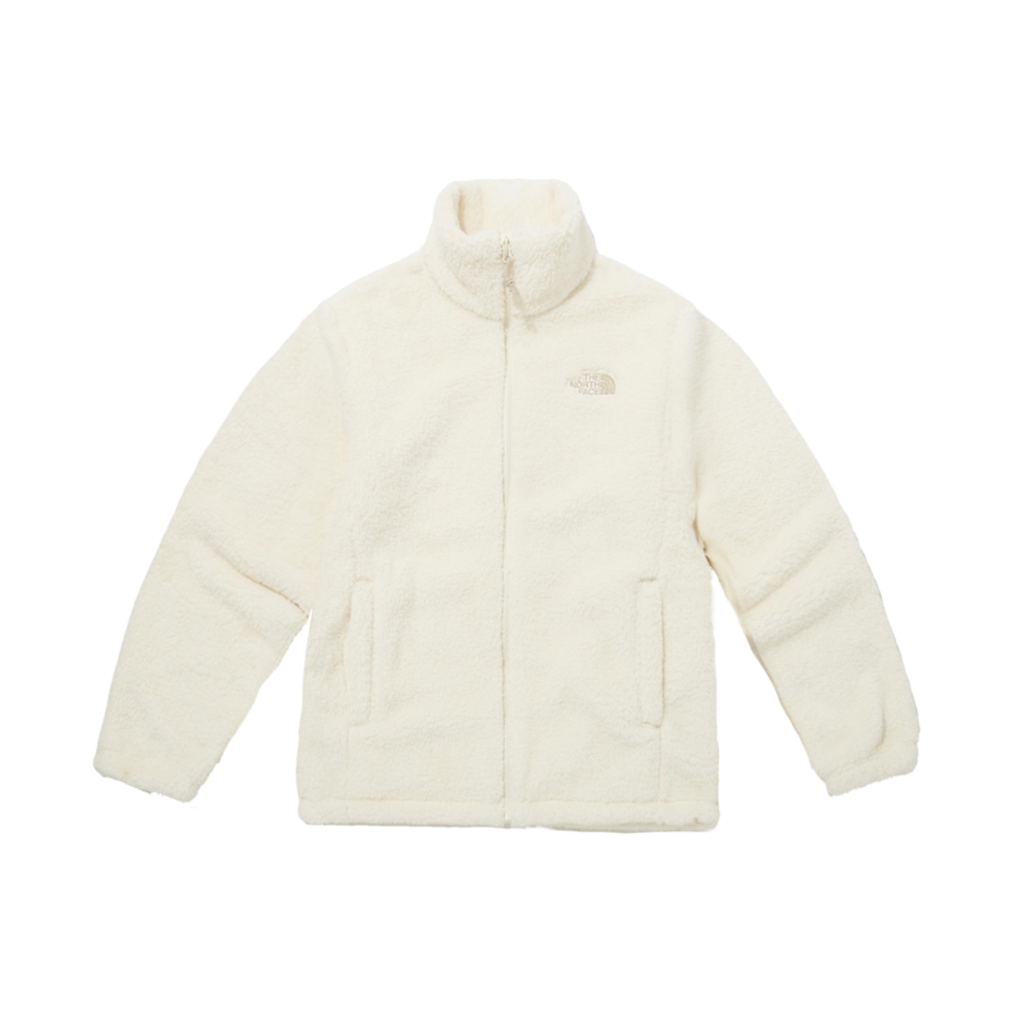 노스페이스 화이트 라벨 컴피 알파 플리스 집업 크림(The North Face White Label Comfy Alpha Fleece Zip-Up Cream)