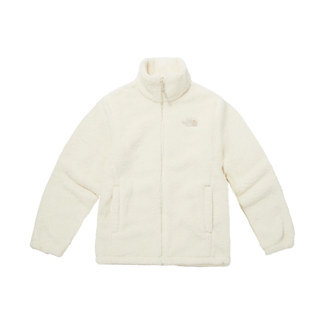 The North Face The North Face White Label Comfy Alpha Fleece Zip-Up Cream · S