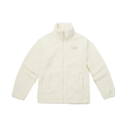 The North Face White Label Comfy Alpha Fleece Zip-Up Cream