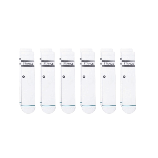 STC-A556C24BAS-WHT STANCE Basic 6Pack Crew White