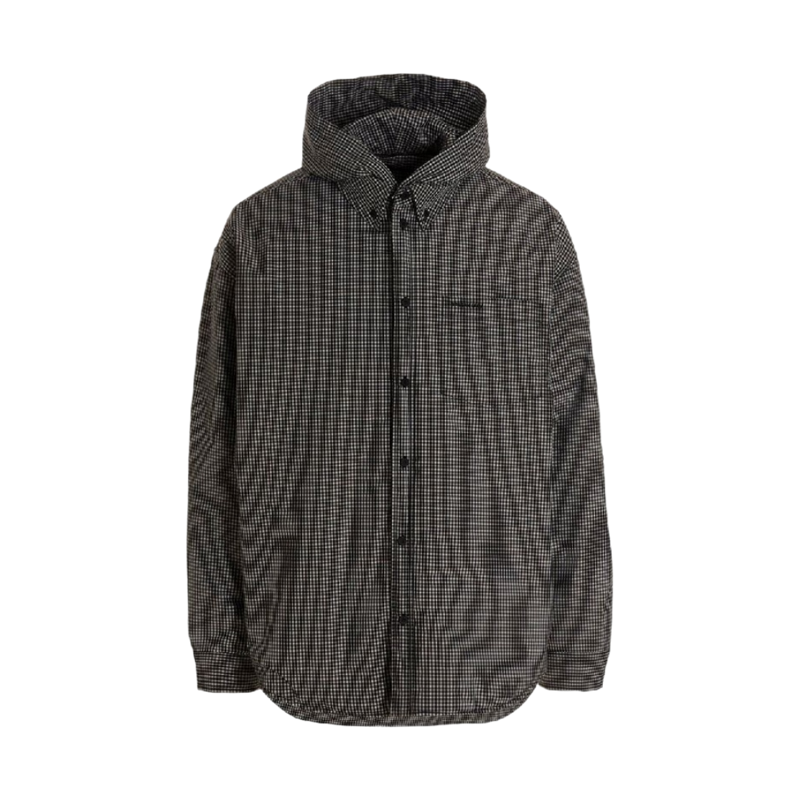 발렌시아가 나일론 패디드 오버사이즈 자켓 블랙(Balenciaga Nylon Padded Oversized Jacket Black) - 1