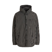 Balenciaga Nylon Padded Oversized Jacket Black