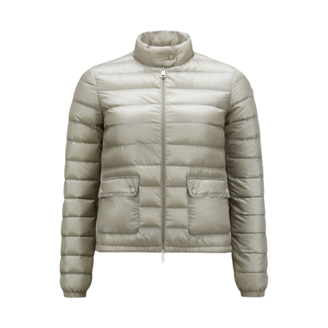 I2-093-1A10100-53048-90H (W) Moncler Lans Short Down Jacket Light Grey - 23FW