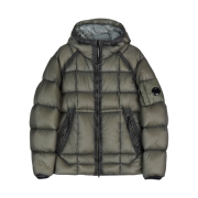 C.P. Company DD Shell Hooded Down Jacket Grey - 21FW