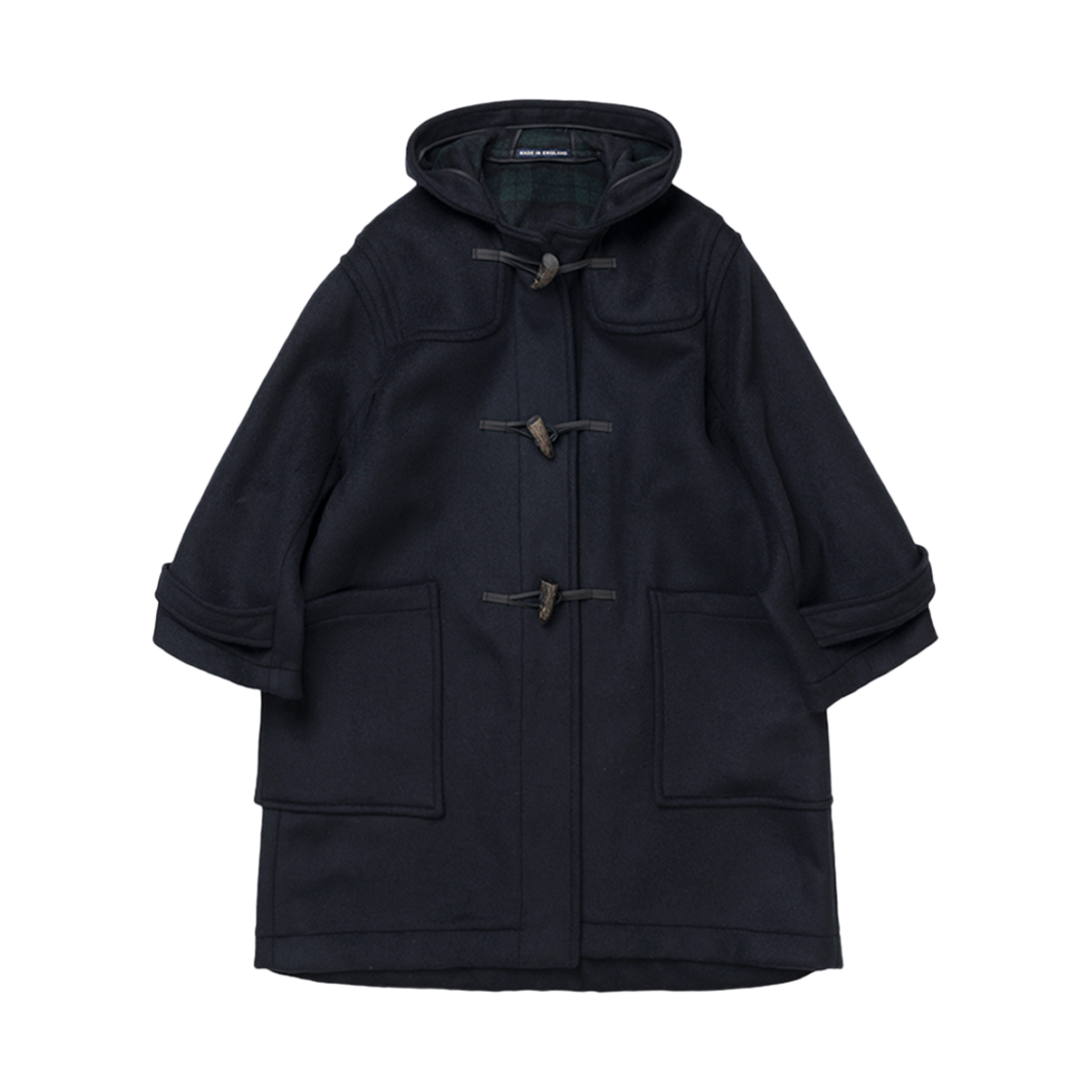 런던 트레디션 멜리나 여성 더플 코트(L+H) 네이비 BW A06(London Tradition Melina Ladies Duffle Coat(L+H) Navy BW A06)