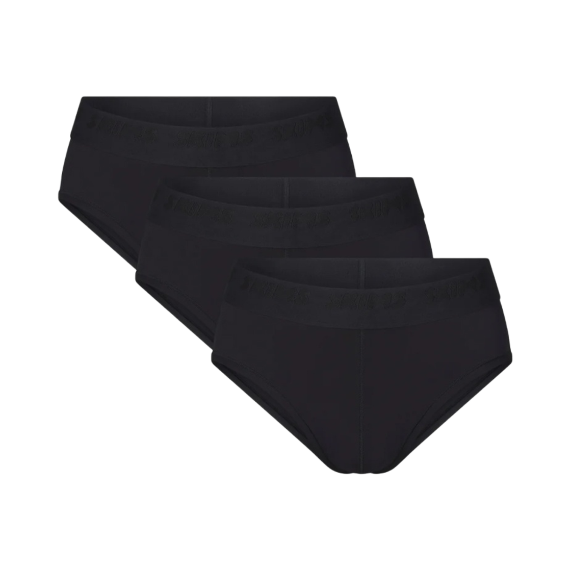 스킴스 스트레치 브리프 3팩 옵시디언(Skims Stretch Brief 3-Pack Obsidian)