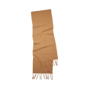 Acne Studios Wool Fringe Muffler Dark Camel