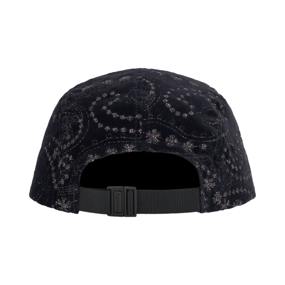 슈프림 벨벳 페이즐리 캠프캡 블랙 - 23FW(Supreme Velvet Paisley Camp Cap Black - 23FW) - 2