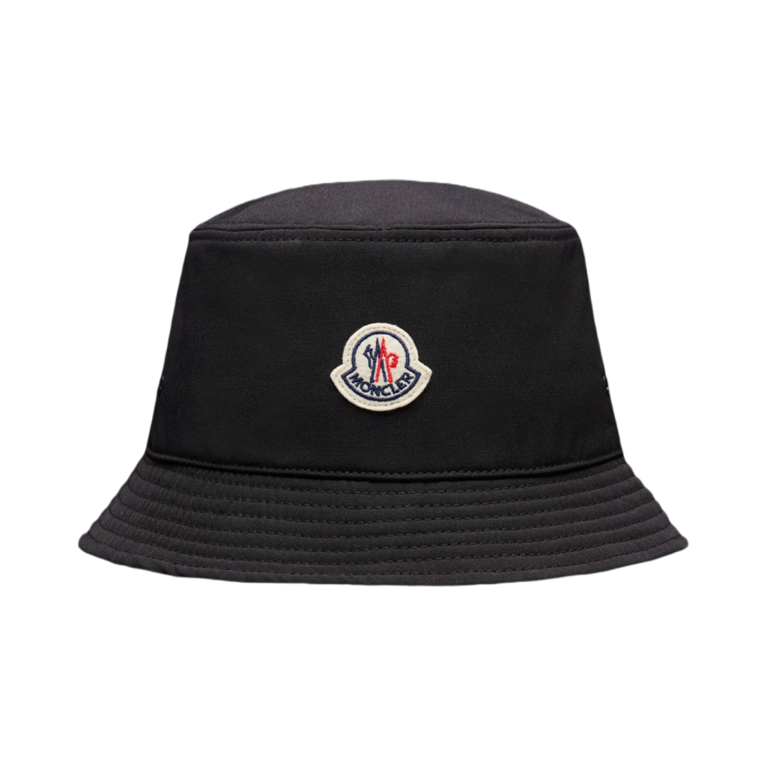 (W) 몽클레르 코튼 버킷햇 블랙 - 23FW((W) Moncler Cotton Bucket Hat Black - 23FW) - 1