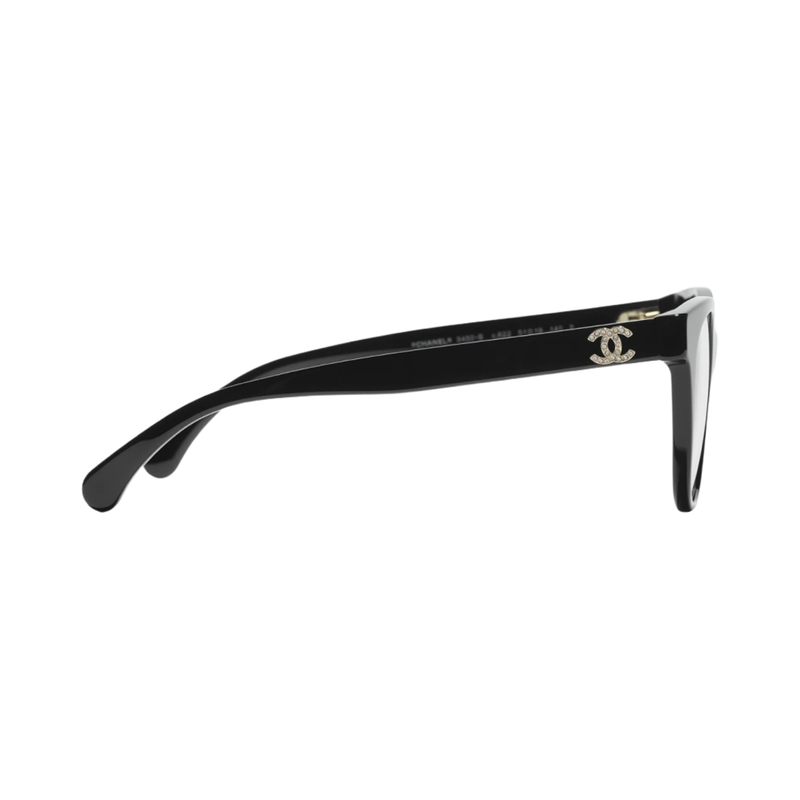 샤넬 캣아이 프레임 아세테이트 & 블랙(Chanel Cat Eye Eyeglasses Acetate & Black) - 3
