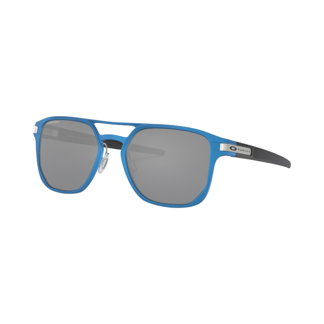 오클리 래치 매트 사파이어 프레임 프리즘 블랙 렌즈 레귤러 핏(Oakley Latch Matte Sapphire Frame Prizm Black Lenses Regular Fit) - 1