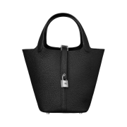 Hermes Picotin Lock 18 Bag Clemence & Palladium Noir