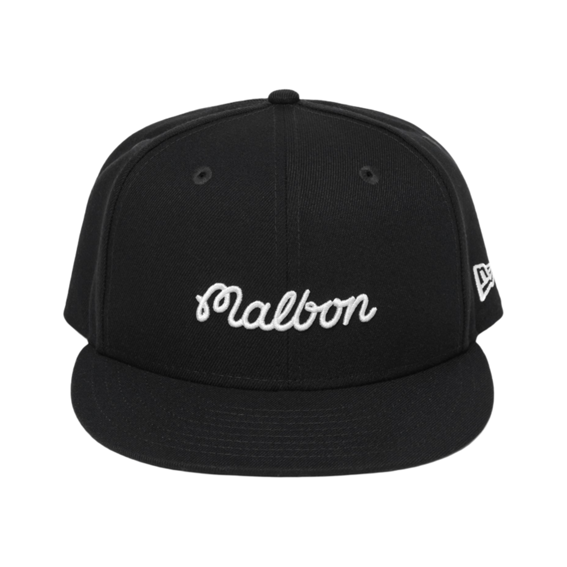 말본 골프 x 뉴에라 9피프티 스크립트 캡 블랙(Malbon Golf x New Era 9FIFTY Sript Cap Black) - 1