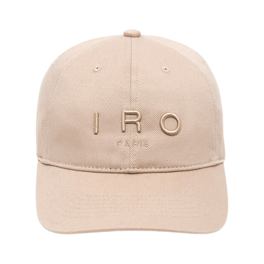 WP90GREBSFT-ECR01 (W) Iro Embroidered Cap Ecru
