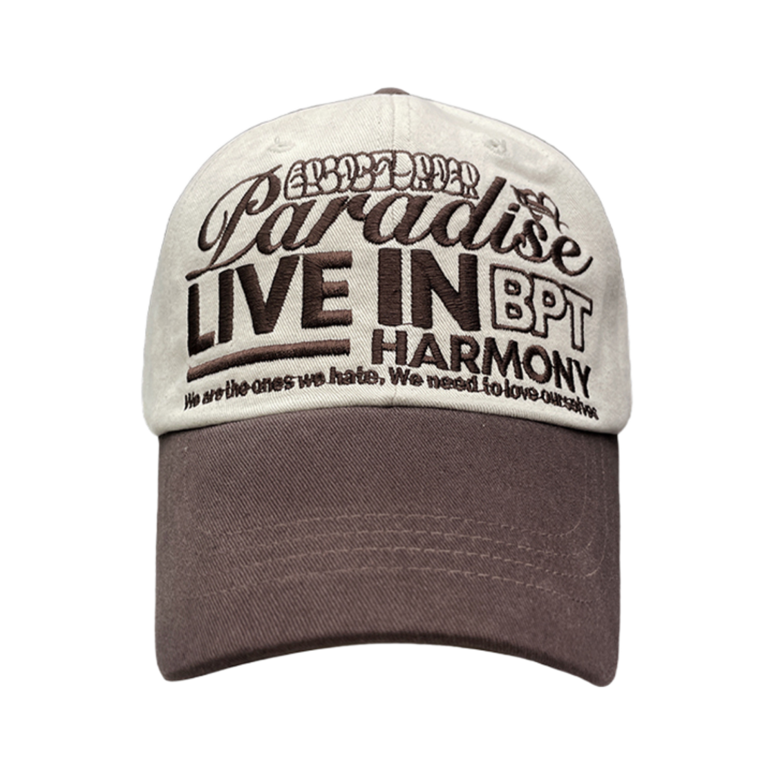 비피투디스오더 라이브 인 하모니 캡 브라운(BP2DISORDER Live in Harmony Cap Brown)