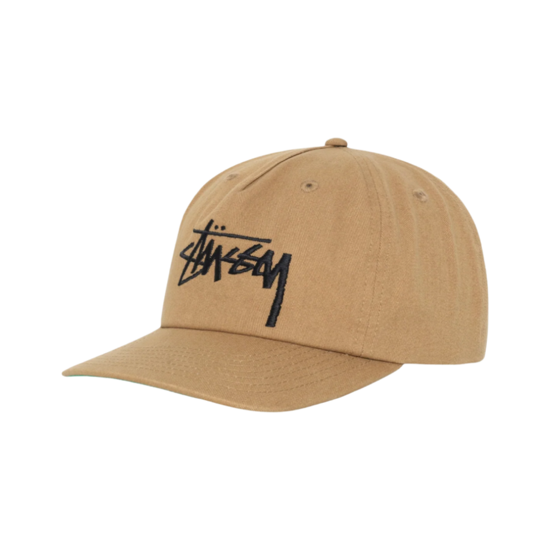 스투시 미드 뎁스 빅 스탁 스냅백 토바코(Stussy Mid-Depth Big Stock Snapback Tobacco) - 2