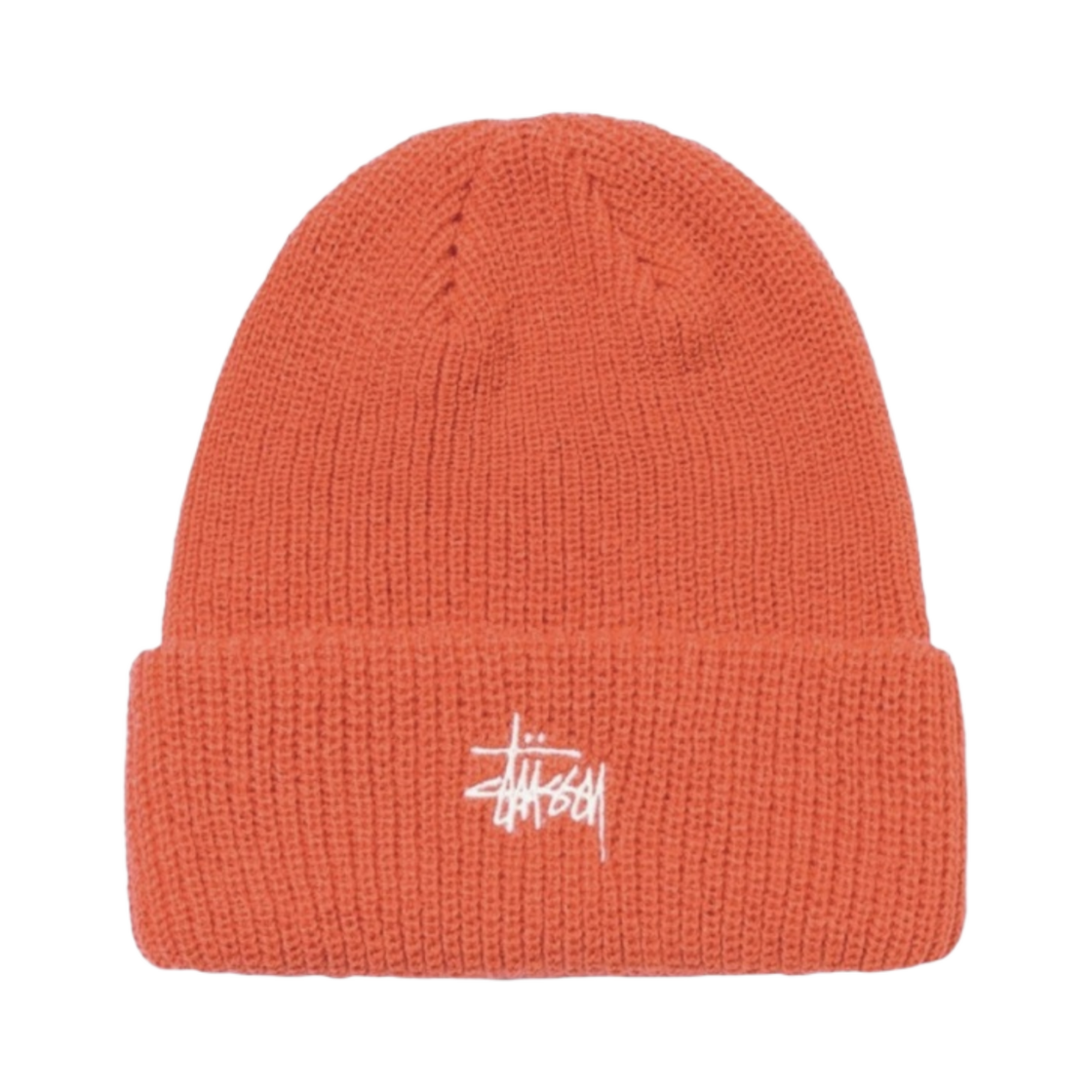 1321019 Stussy Basic Cuff Beanie Coral