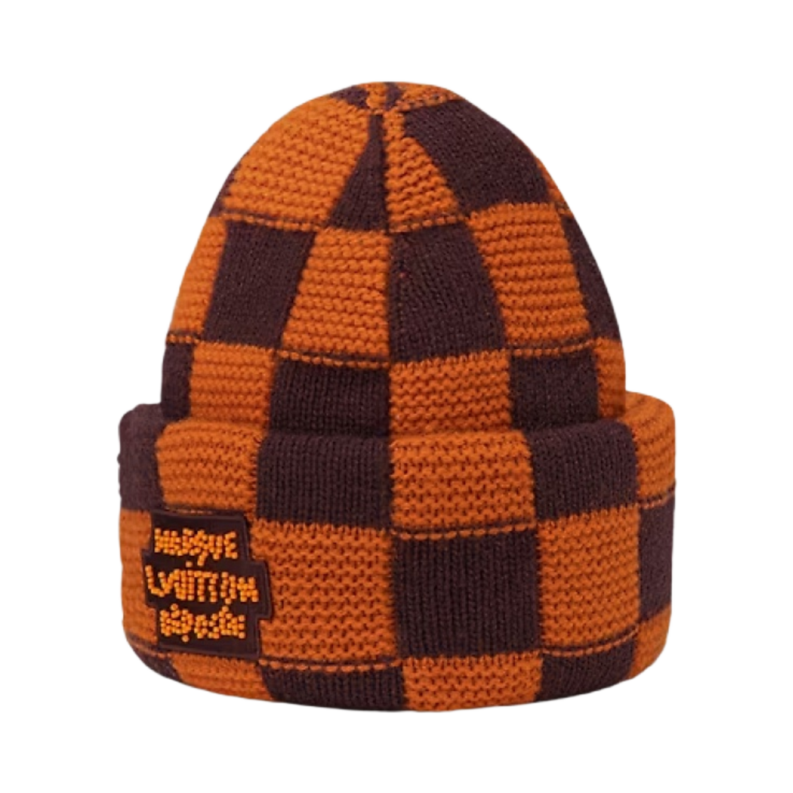 루이비통 다미에 팝 스플릿 비니 옐로우 레드(Louis Vuitton Damier Pop Split Beanie Yellow Red) - 3