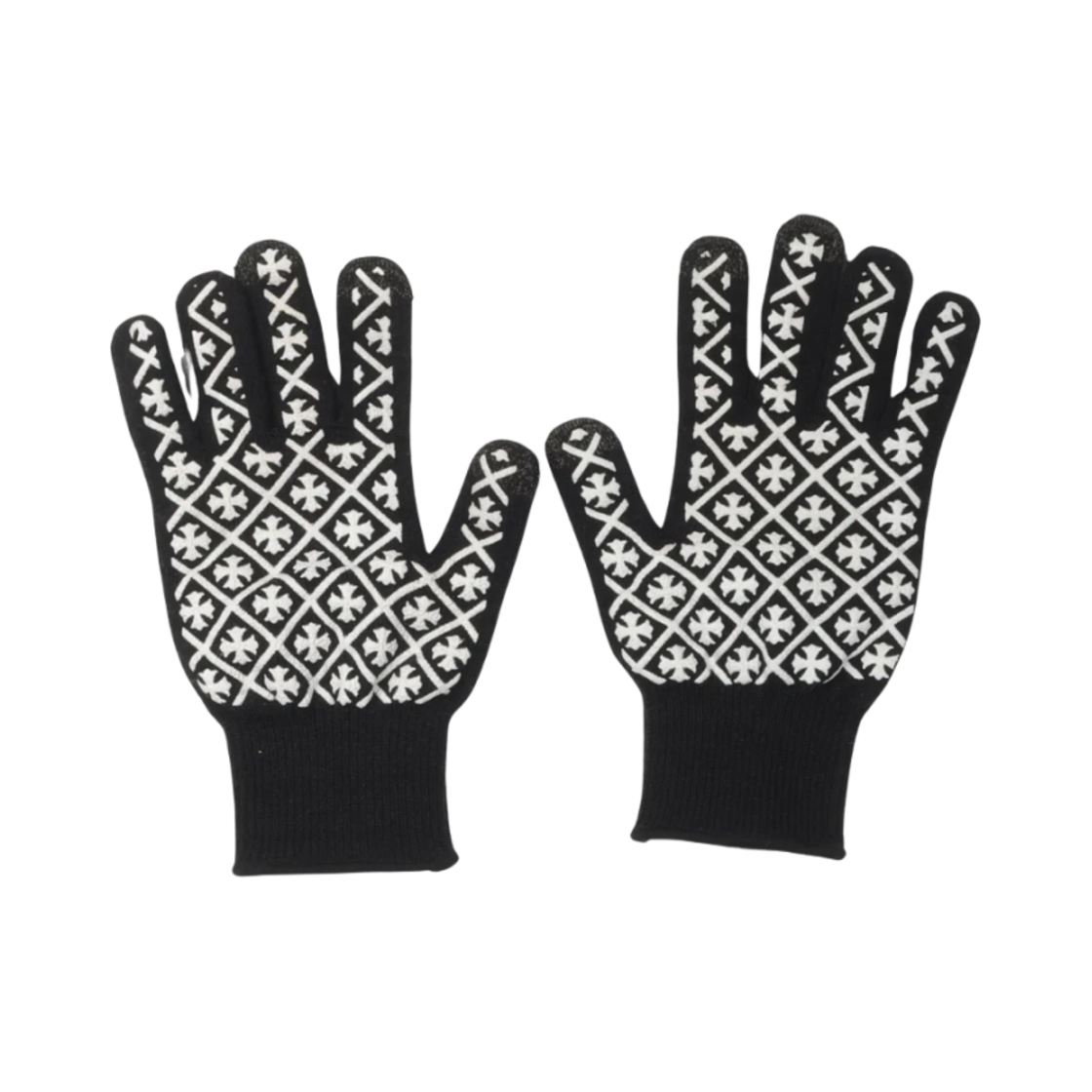 크롬하츠 체크메이트 워크 글러브 블랙(Chrome Hearts Checkmate Work Gloves Black) - 2