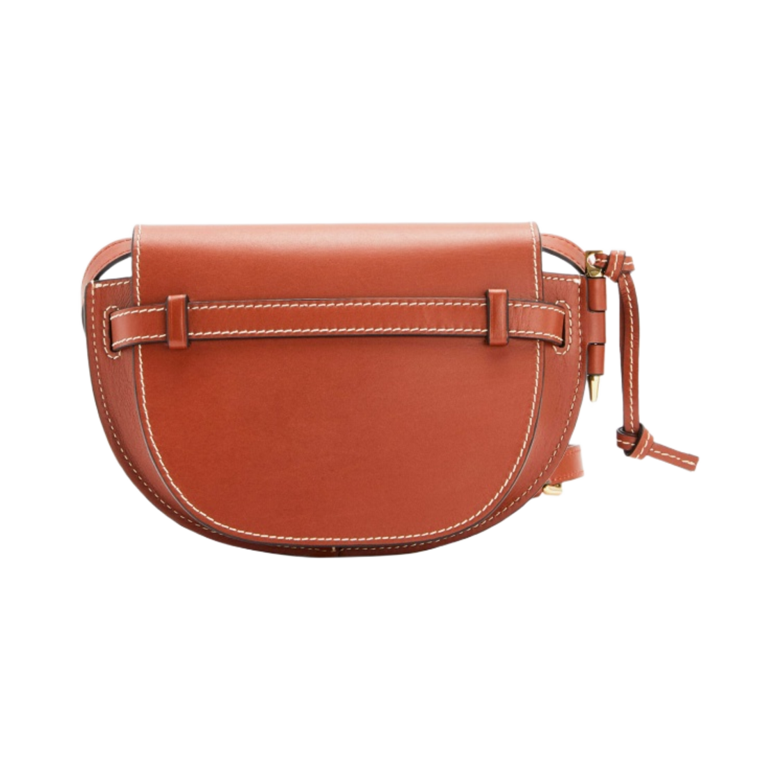 로에베 미니 게이트 듀얼백 내츄럴 카프스킨 러스트 컬러(Loewe Mini Gate Dual Bag in Natural Calfskin Rust Color) - 2
