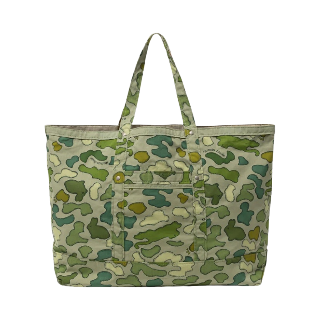 HUMAN MADE KAWS MADE CAMO TOTE BAGトートバッグ Human-Made-x-KAWS-Made-Camo-