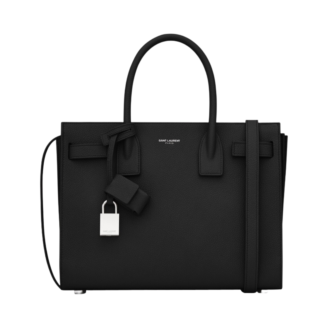 생로랑 삭 드 주르 베이비 그레인 레더 블랙(Saint Laurent Sac De Jour Baby in Grained Leather Black) - 1