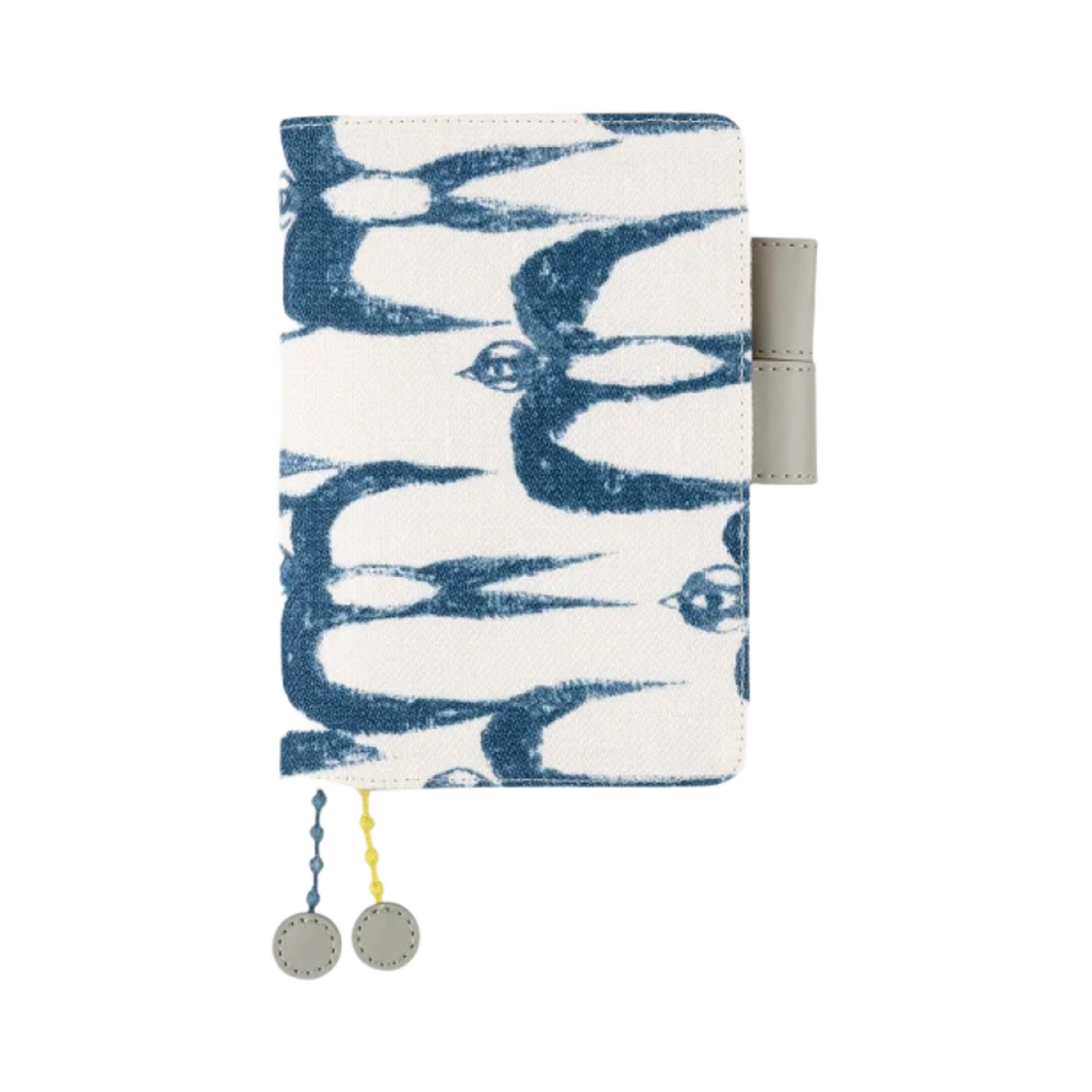 호보니치 테쵸 미나 페르호넨 헬로 스왈로우 A6 커버 화이트(Hobonichi Techo Mina Perhonen Hello Swallow A6 Cover White)