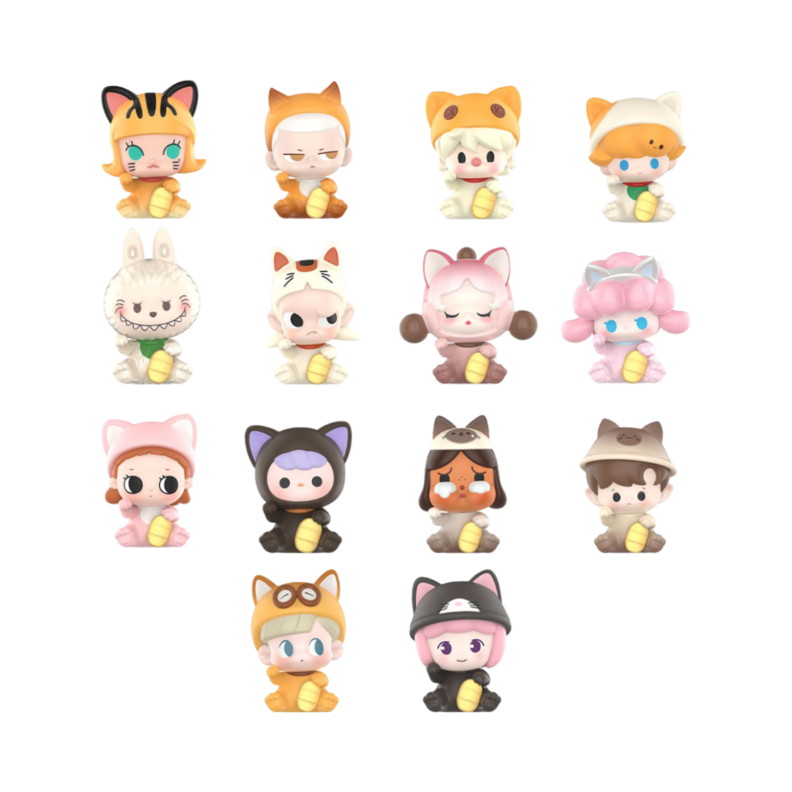 팝마트 팝빈 럭키 캣 시리즈 미개봉 랜덤박스 (14개입)(Pop Mart Popbean Lucky Cat Series Sealed Case (14 Blind Boxes)) - 2