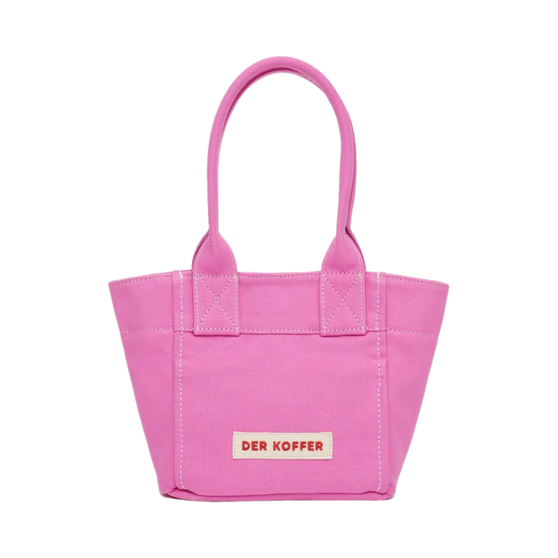 韓国人気【DER KOFFER】SHOPPER CANVAS MINI トートバッグ miniministore キャンバストートバッグ 韓国肩掛けバッグ