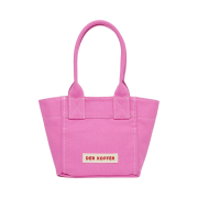 Der Koffer Shopper Canvas Mini Bag Pink