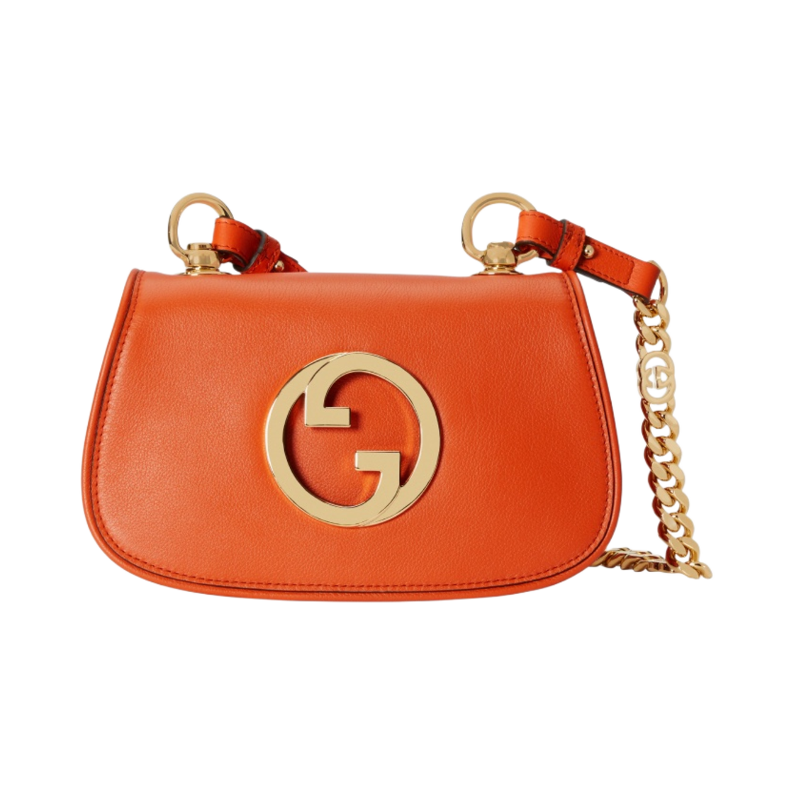 구찌 블론디 미니 숄더백 오렌지 레더(Gucci Blondie Mini Shoulder Bag Orange Leather) - 1