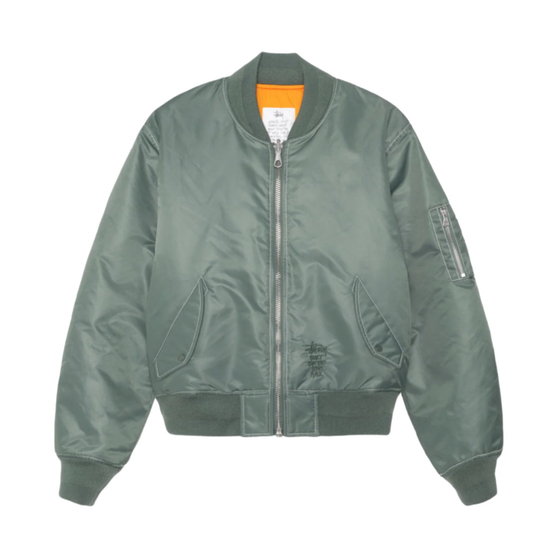 스투시 빌트 리버시블 봄버 자켓 그린(Stussy Built Reversible Bomber Jacket Green)