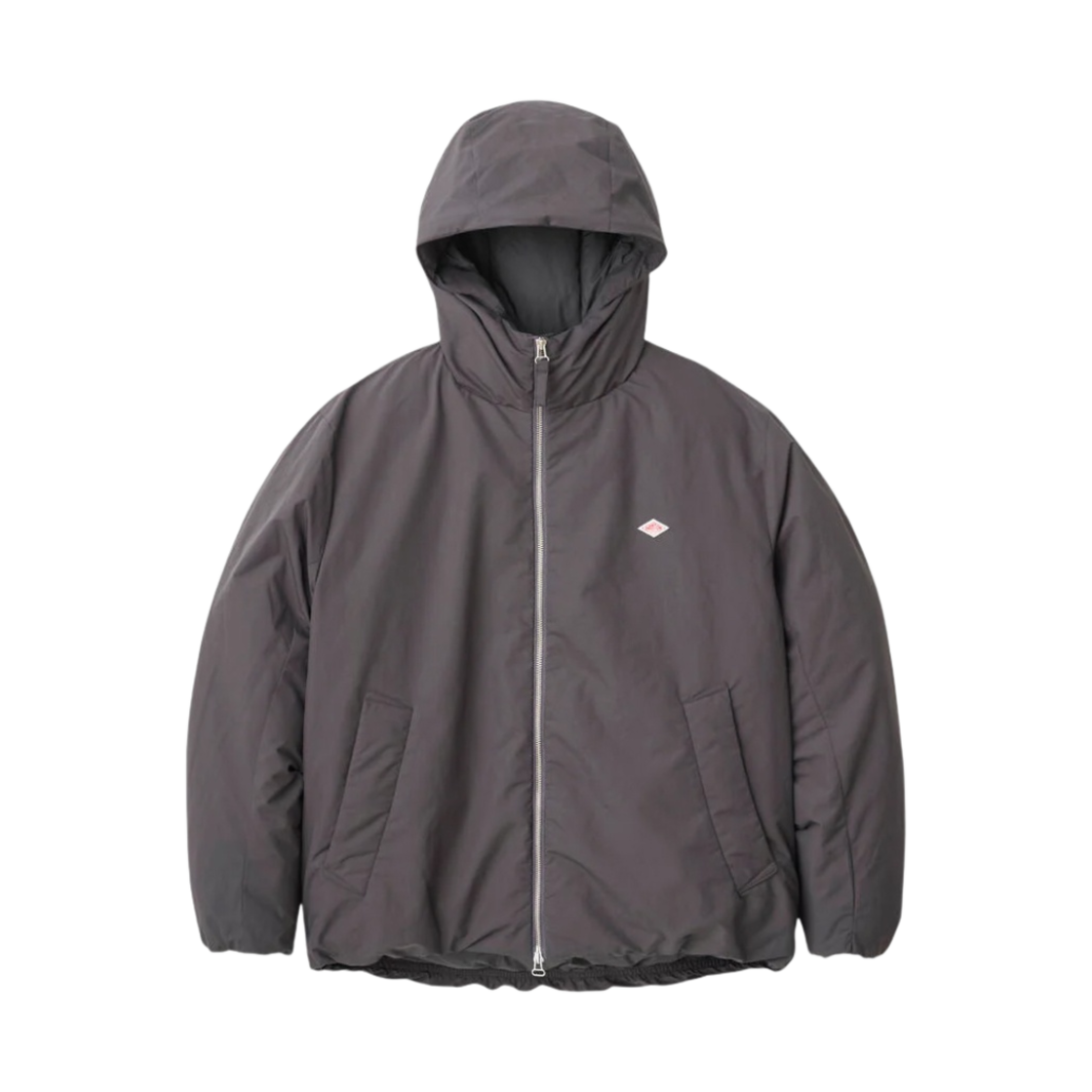 단톤 하이 로프트 다운 후드 블루종 자켓 그레이(Danton High Loft Down Hooded Blouson Jacket Grey)