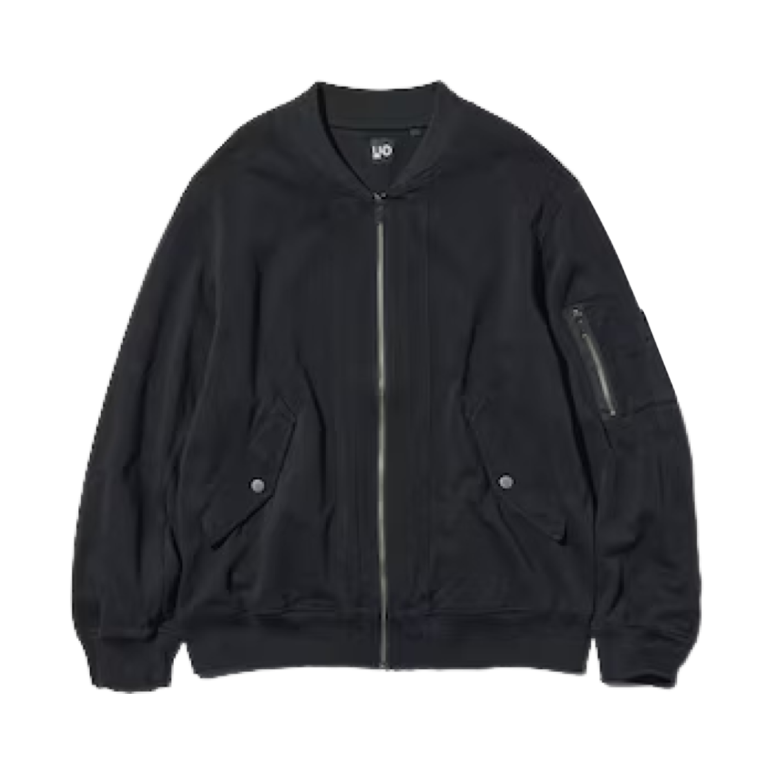 357026-09 GU x Undercover Ribbed Blouson Black - JP