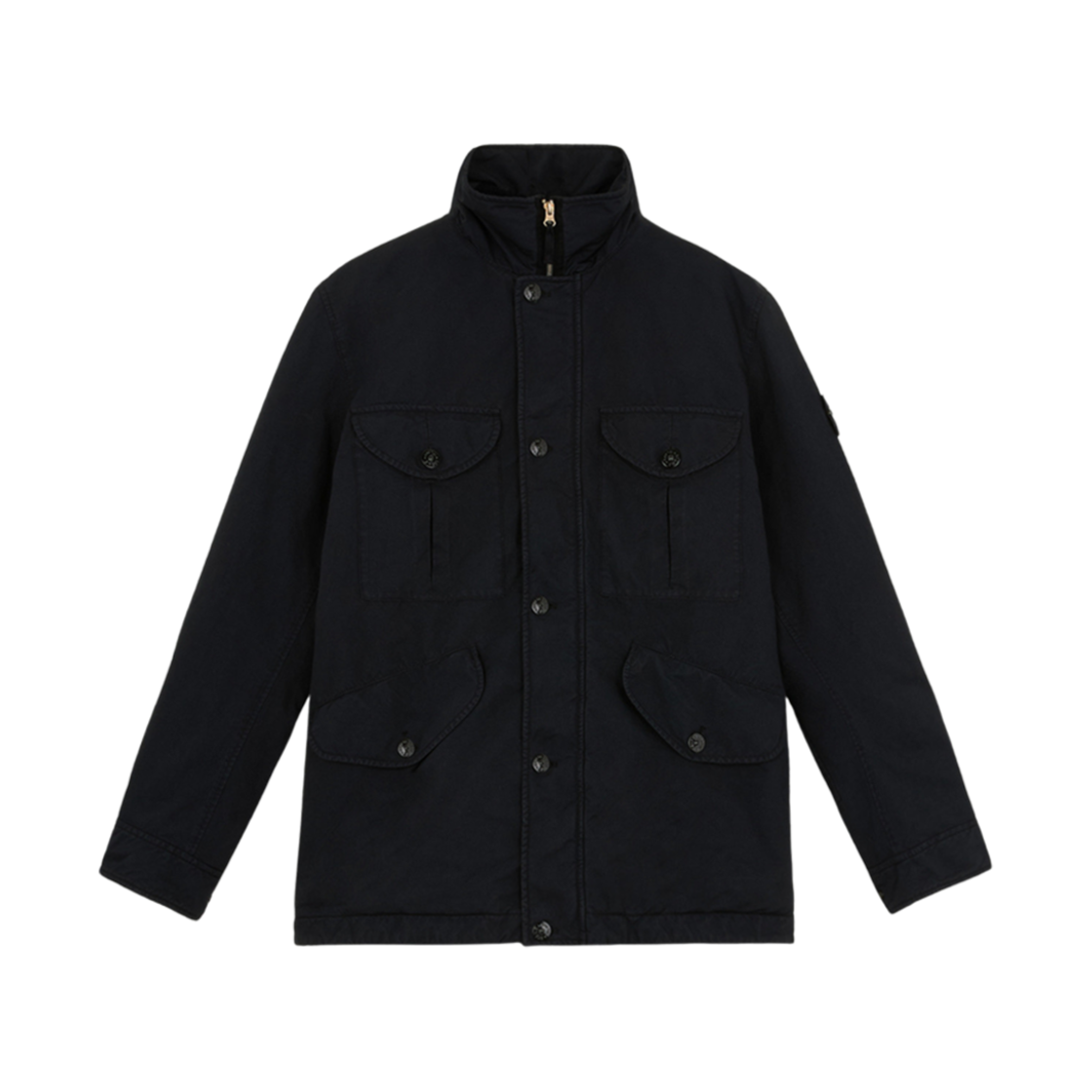 811541749-V0020 Stone Island 41749 David TC Field Jacket with Anti Drop Navy Blue - 24FW
