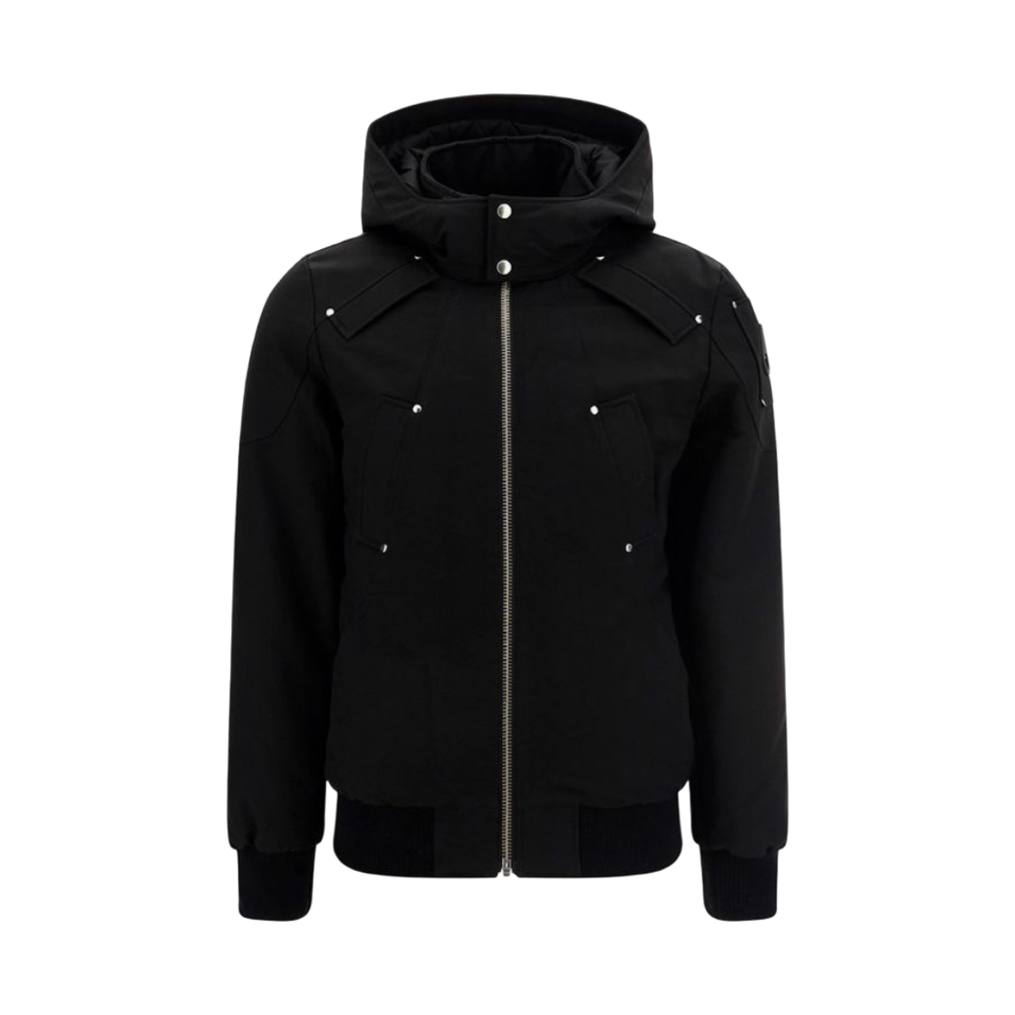 M32MB000N292 Moose Knuckles Original Ballistic Bomber Black