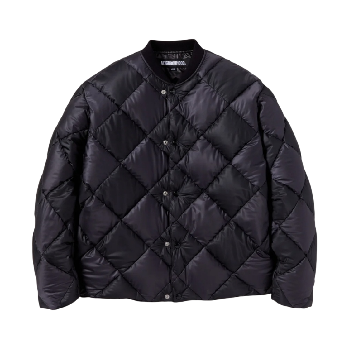 네이버후드 체커 다운 자켓 블랙(Neighborhood Checker Down Jacket Black)
