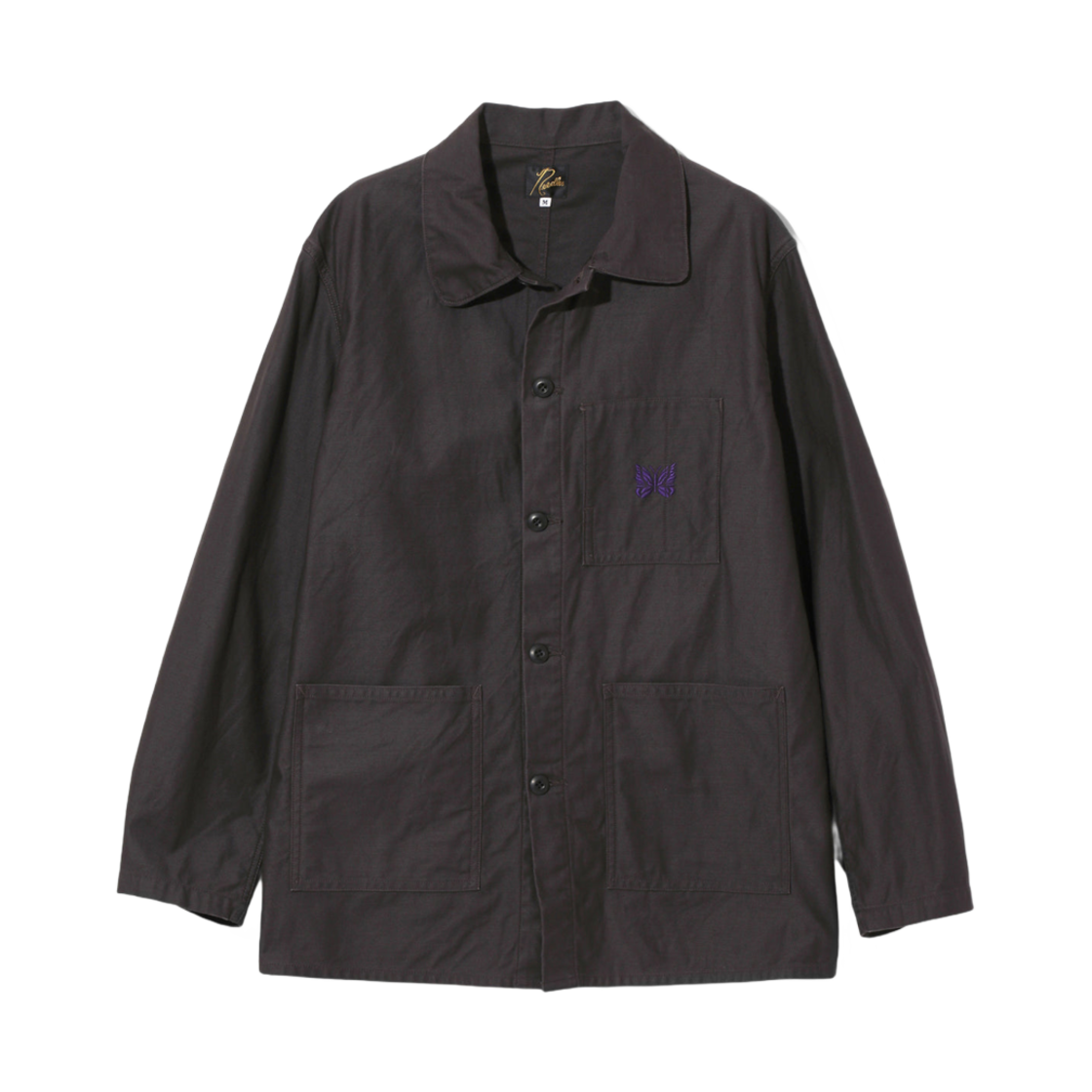 QV145B Needles D.N. Coverall Back Sateen Black