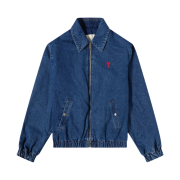 AMI de Coeur Denim Jacket Vintage Blue
