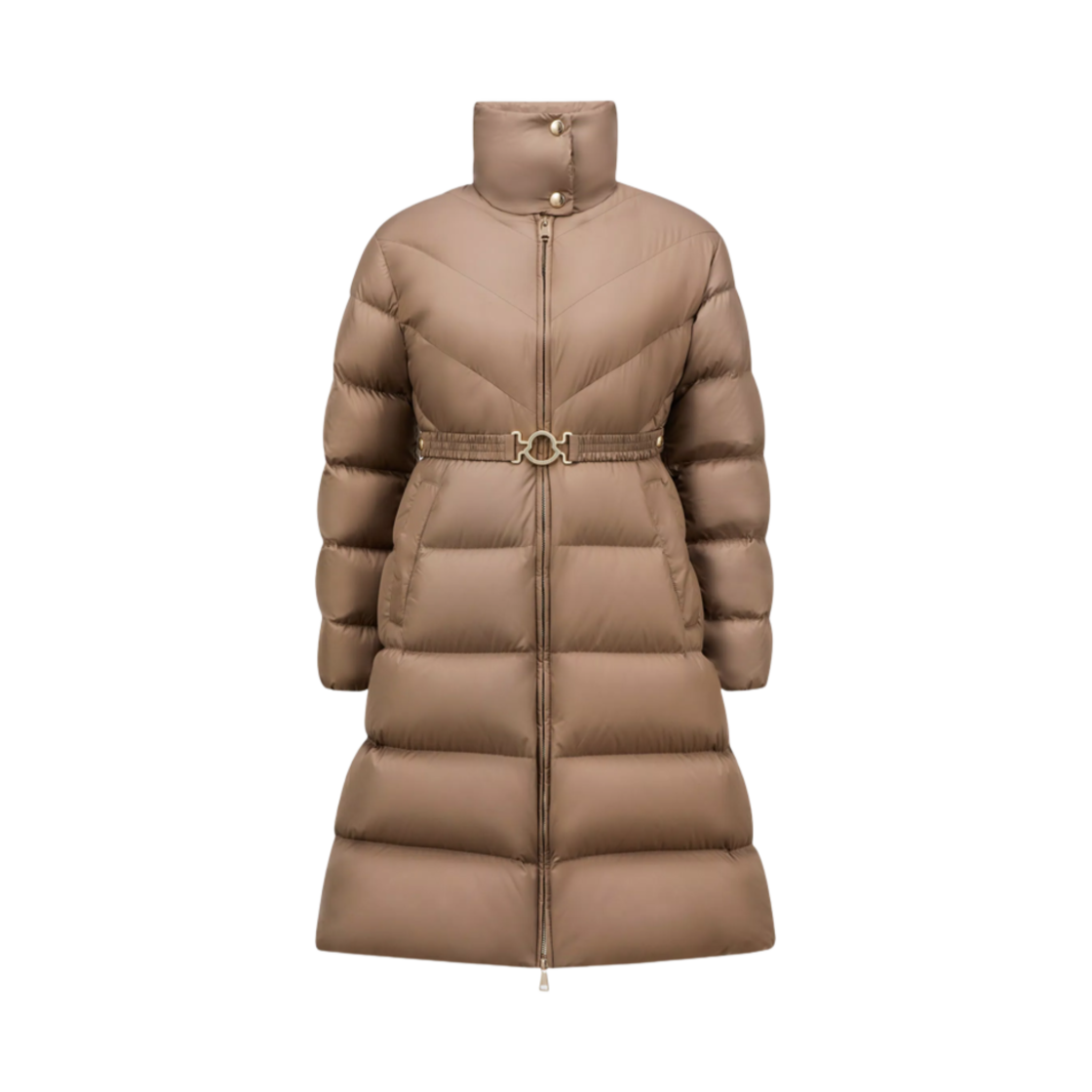 J2-093-1C00028-54AQE-266 (W) Moncler Brou Long Down Jacket Brown - 24FW