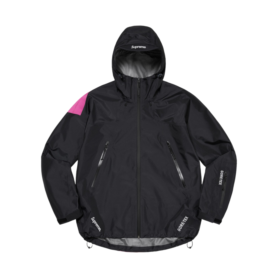 슈프림 곤즈 고어텍스 쉘 자켓 블랙 - 22FW