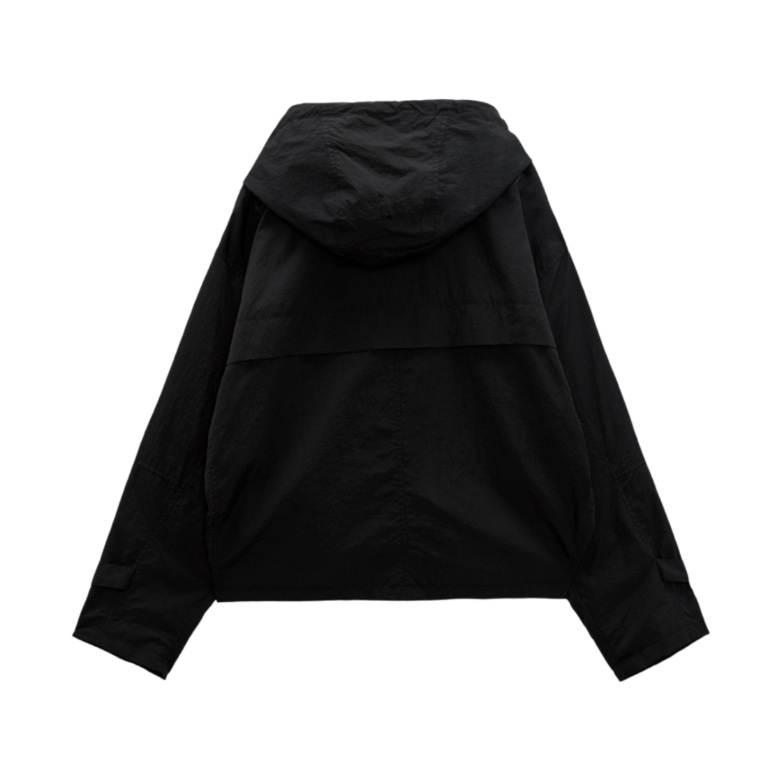 (W) 자라 하이테크 패브릭 자켓 블랙((W) Zara Short Technical Fabric Jacket Black) - 2