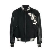 Y-3 Letterman Jacket Black