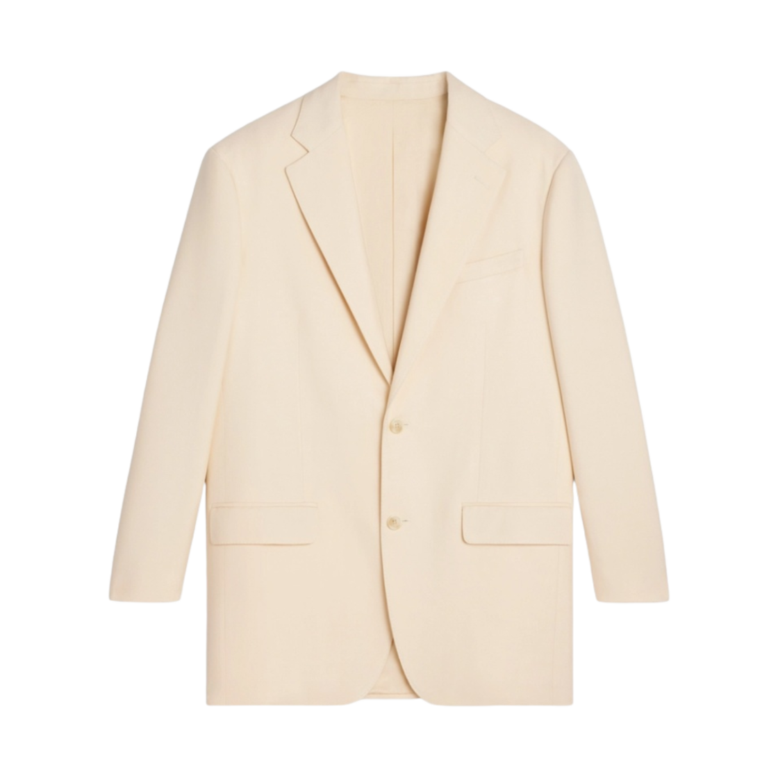 (W) 셀린느 실트 파나마 고든 자켓 아이보리((W) Celine Gordon Jacket in Silk Panama Ivory) - 1