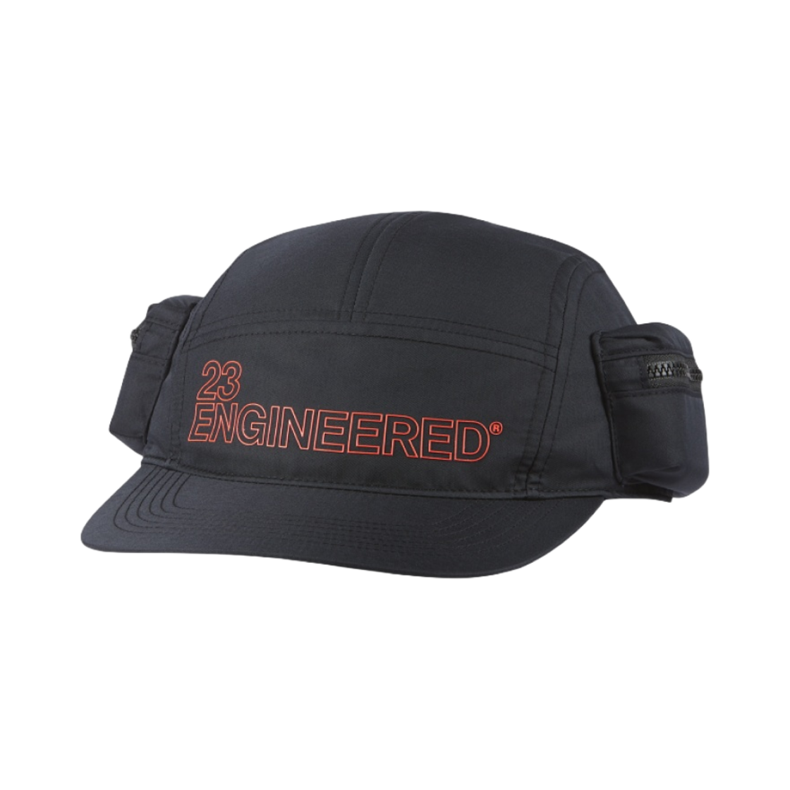 CW6411-010 Jordan 23 Engineered AW84 Zipper Pockets Cap Black